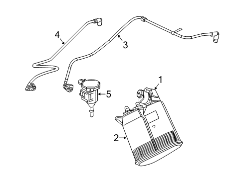 2022 Dodge Durango Emission Components Diagram