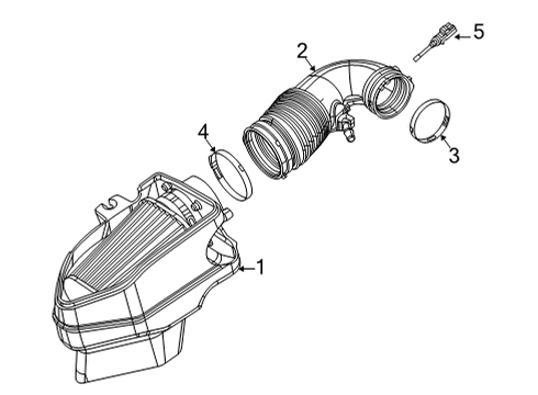 2023 Dodge Challenger Air Intake Diagram 3