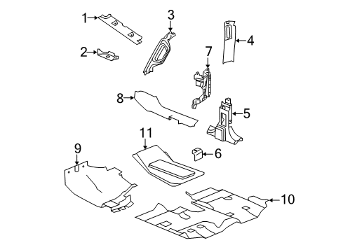 2021 Jeep Wrangler COVER-DOOR Diagram for 6BM29TX7AH