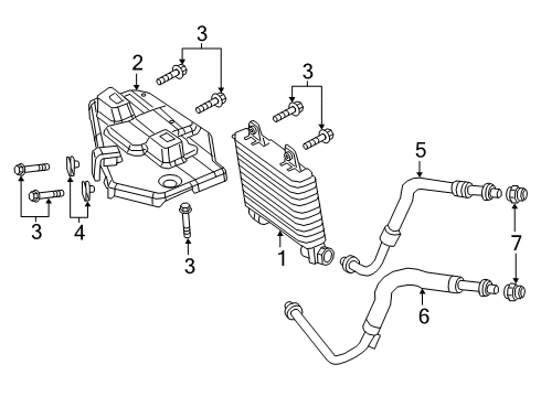 2019 Jeep Grand Cherokee Fitting Diagram for 68271634AB