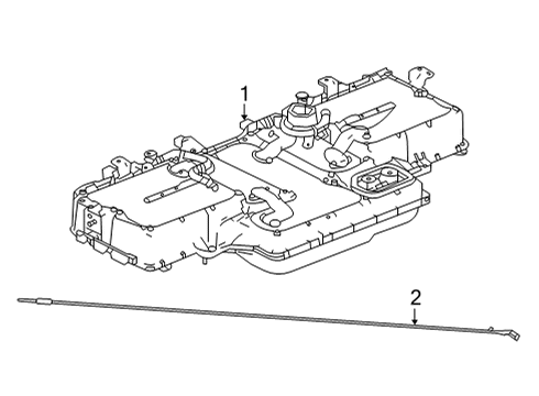 2021 Jeep Wrangler CABLE-BATTERY CHARGER Diagram for 5185051AC