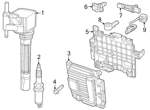 2024 Jeep Grand Wagoneer L Ignition System Diagram