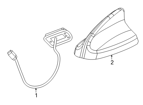 2023 Dodge Charger Antenna & Radio Diagram 3