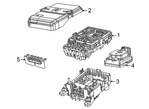 2021 Jeep Grand Cherokee L Fuse & Relay Diagram 2