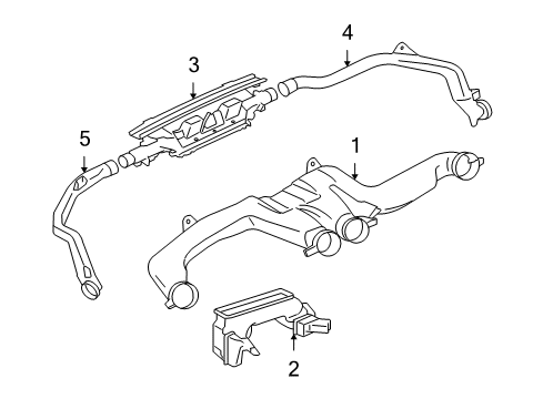 Duct-Foot Heater Diagram for MR958347