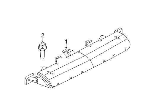 2023 Jeep Compass High Mount Lamps Diagram