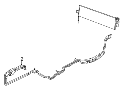 2022 Dodge Durango Trans Oil Cooler Diagram 4