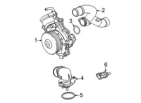 2023 Jeep Wrangler Water Pump Diagram 3