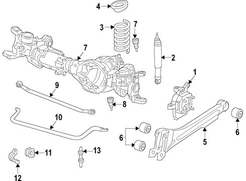 2020 Ram 2500 FRONT Diagram for 68571262AB