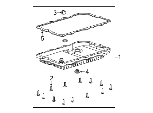 2022 Ram 1500 Transmission Components Diagram 2