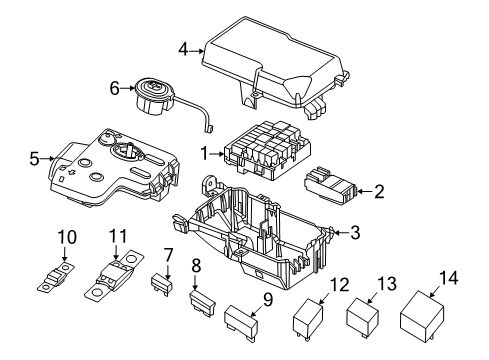 2014 Dodge Dart MICRO POWER ISO Diagram for 68603769AA