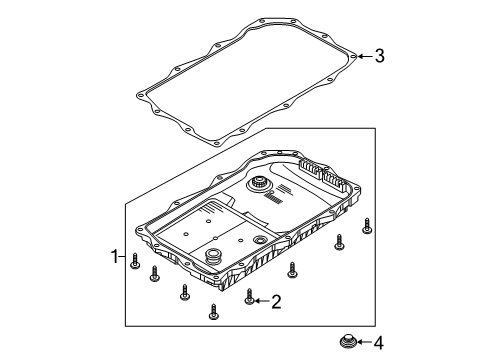 2021 Ram 2500 Transmission Components Diagram 2