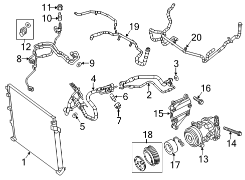 2022 Jeep Cherokee Air Conditioner Diagram 3