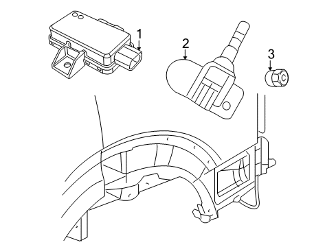 2023 Dodge Challenger Tire Pressure Monitoring Diagram