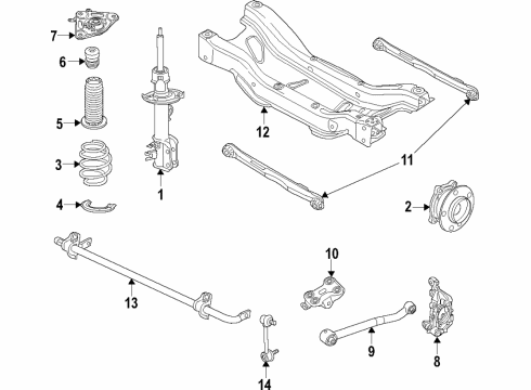 2023 Jeep Compass SPRING-REAR COIL Diagram for 68448282AA