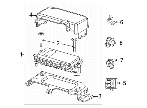 2023 Ram 3500 Electrical Components Diagram 1