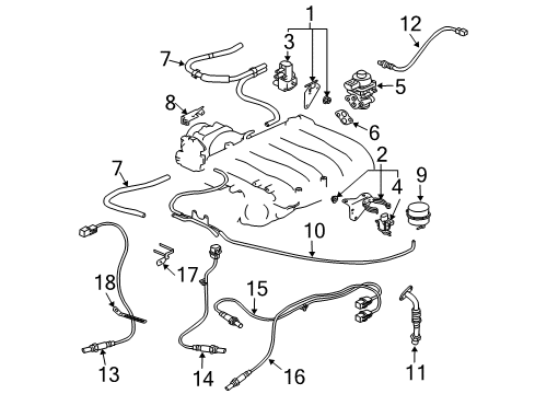 Valve-EGR Diagram for MR988441