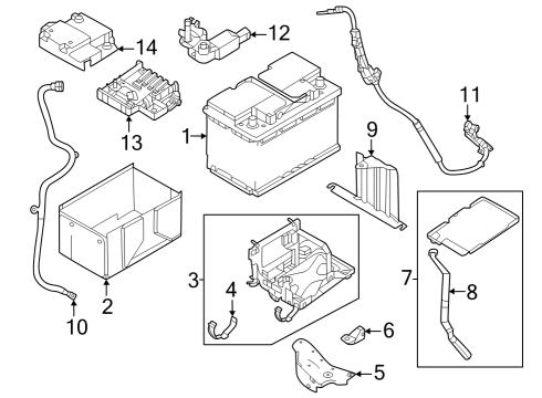 2024 Dodge Hornet BATTERY-STORAGE Diagram for BBH6E001AA