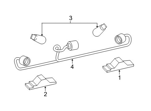 2022 Jeep Cherokee License Lamps Diagram