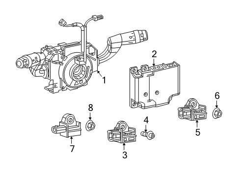 2021 Ram ProMaster City Stability Control Diagram