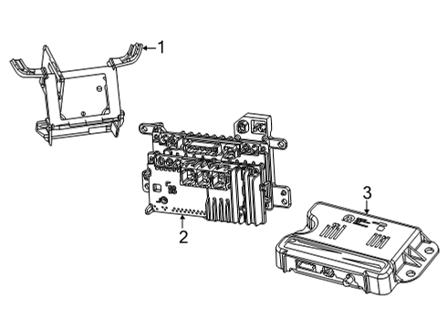 2023 Jeep Grand Cherokee L Sound System Diagram 1