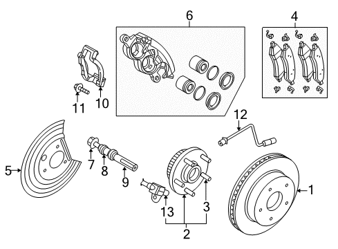 2022 Ram 1500 Classic Anti-Lock Brakes Diagram 3