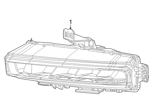 2024 Jeep Grand Cherokee Fog Lamps Diagram 1