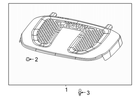 2021 Ram 1500 Cover-Engine Diagram for 53011462AA