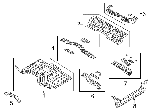 2023 Ram 3500 Floor Diagram 1