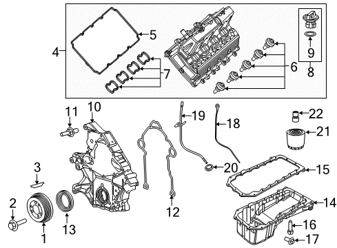 2023 Dodge Charger Engine Parts Diagram 3