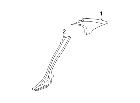 Panel-Quarter Trim Diagram for PY85LAZAB