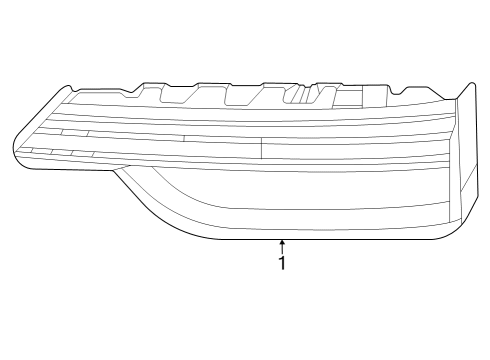 2023 Jeep Grand Cherokee L LAMP-BACKUP Diagram for 68458942AF