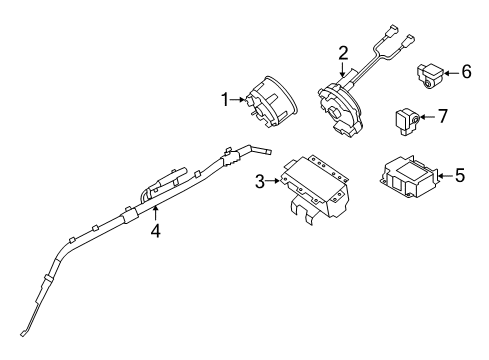 Assembly-FRON-Assembly-Front Impact Diagram for 959300X000