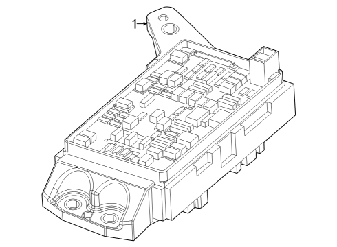 2022 Jeep Grand Cherokee PDC Diagram for 68510179AC