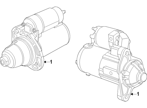 2022 Jeep Grand Cherokee L Starter Diagram 3