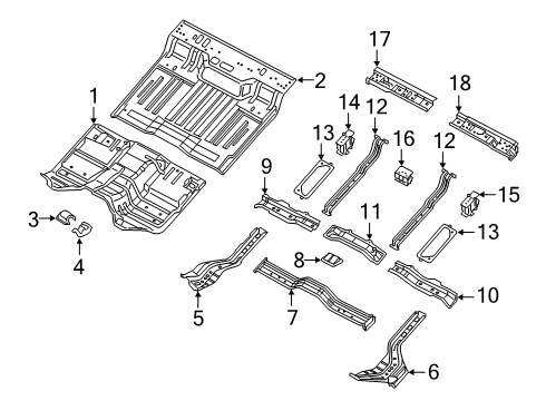 2022 Ram 1500 Floor Diagram 1