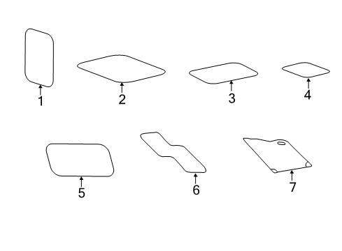 2022 Chrysler 300 Information Labels Diagram