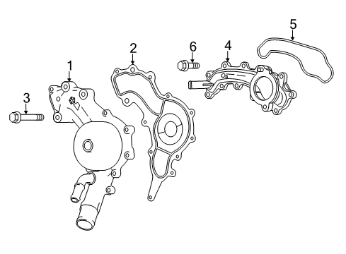 2022 Jeep Cherokee Water Pump Diagram 3