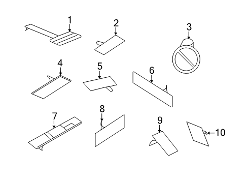 2022 Jeep Cherokee Information Labels Diagram