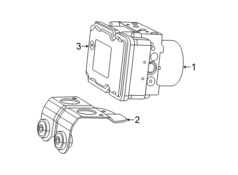 2022 Jeep Cherokee Anti-Lock Brakes Diagram 1