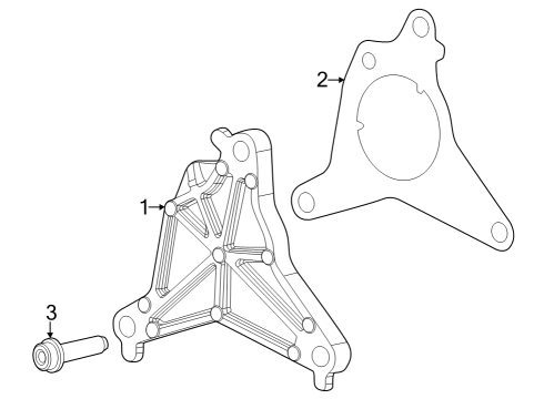 2024 Dodge Hornet Dash Panel Components Diagram 1