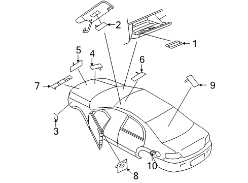 Label-Diesel Fuel Diagram for 68028563AA