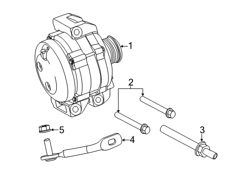 2022 Dodge Durango Alternator Diagram 3