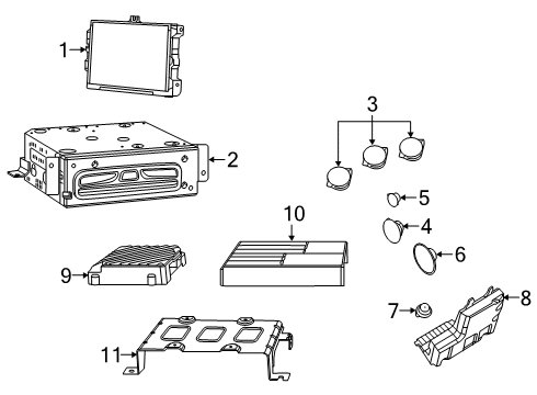 2022 Ram 1500 Sound System Diagram