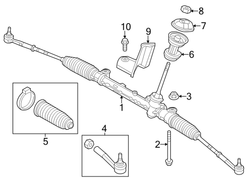 2023 Dodge Hornet WHEEL-STEERING Diagram for 7QD73LXHAA