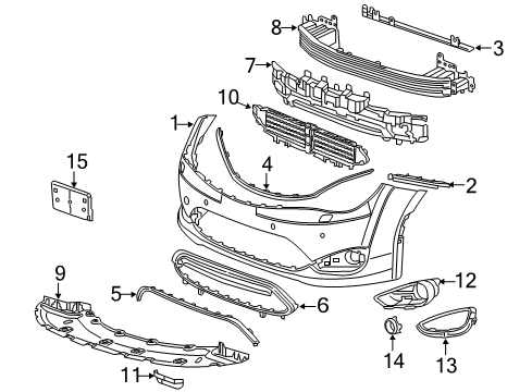 2020 Chrysler Pacifica Wiring-4 Way Diagram for 68396618AB