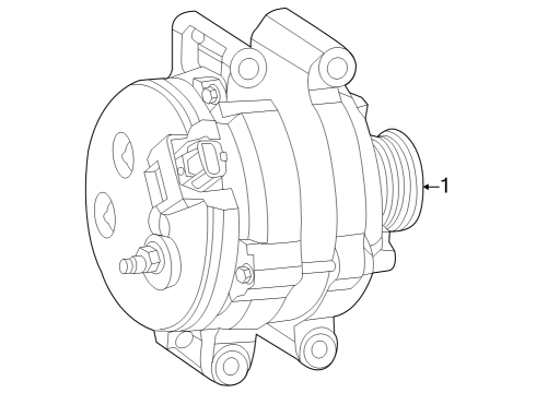 2023 Jeep Grand Cherokee Engine Diagram for 68391579AB