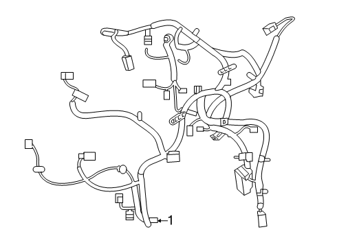 2023 Ram 3500 ENGINE Diagram for 68550512AA