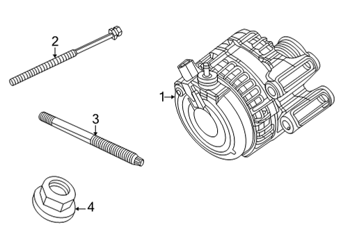 2022 Jeep Gladiator Alternator Diagram 2