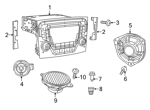 2021 Ram ProMaster City Sound System Diagram